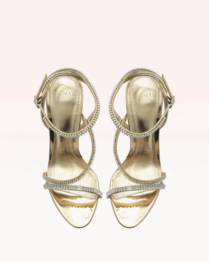 Leah Zircone 100 Gold Women Alexandre Birman Sandals