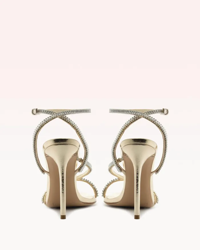 Leah Zircone 100 Gold Women Alexandre Birman Sandals