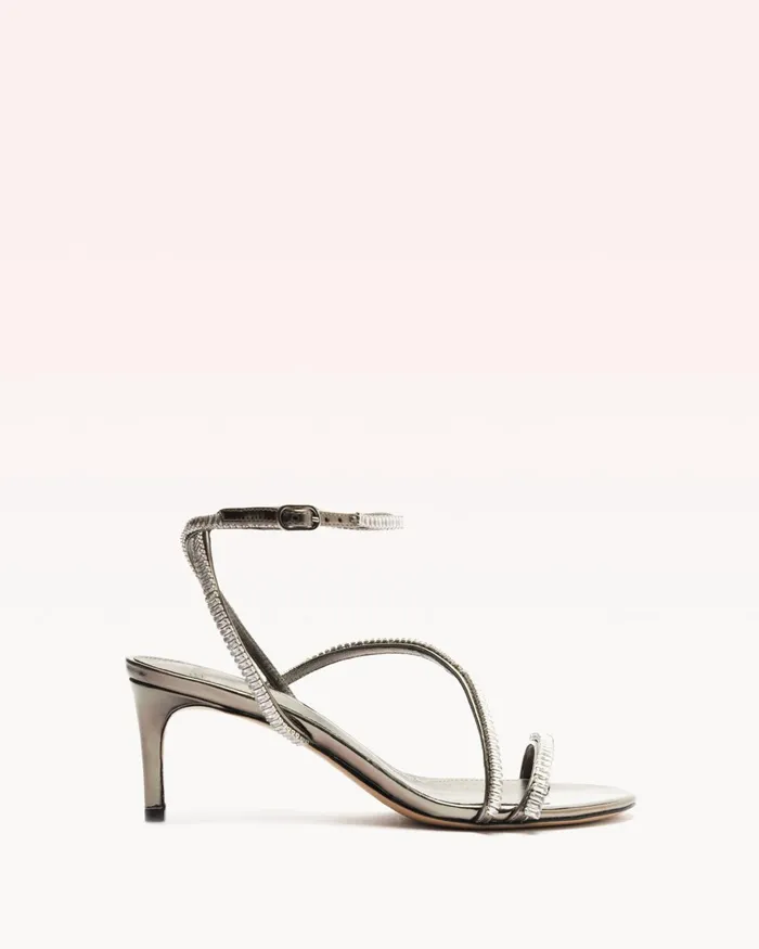 Leah Zircone 60 Pewter Women Alexandre Birman Sandals