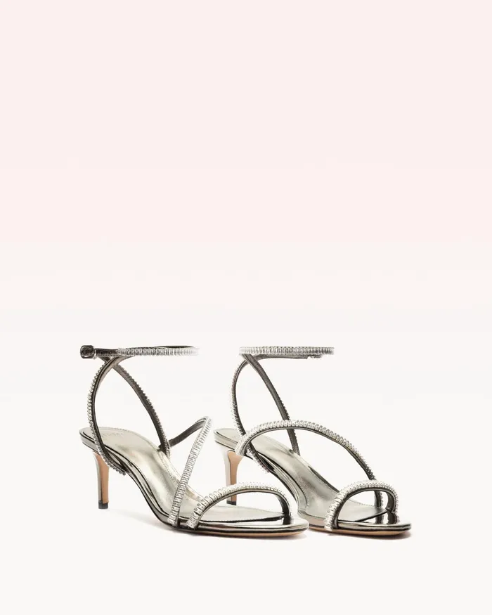 Leah Zircone 60 Pewter Women Alexandre Birman Sandals