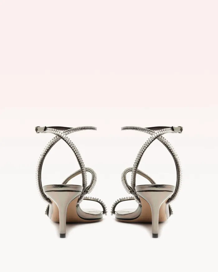 Leah Zircone 60 Pewter Women Alexandre Birman Sandals