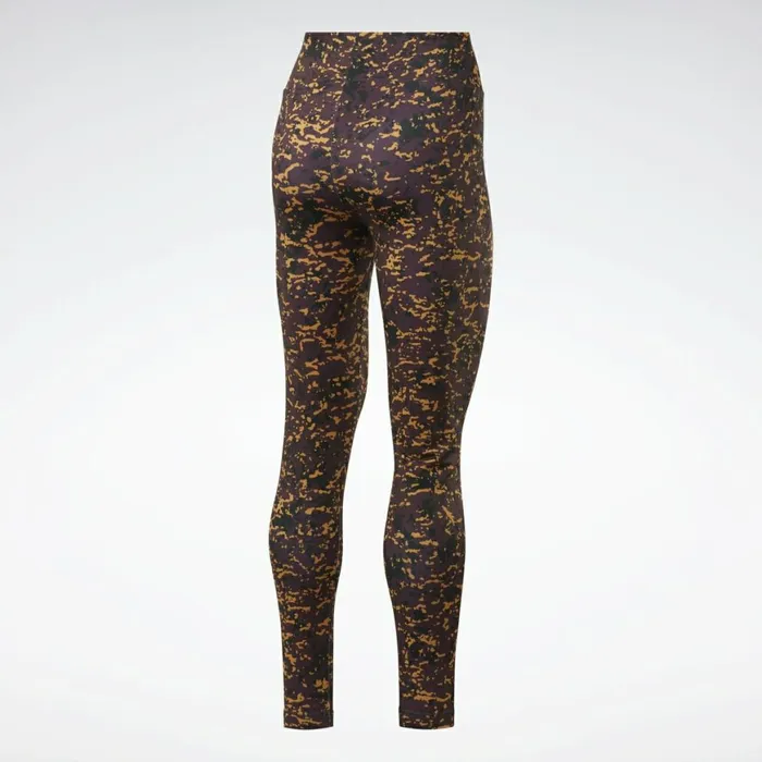 Leggings and Tights Womens Reebok Classics Allover Print Leggings Midnight Shadow