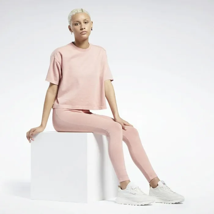 Leggings and Tights Womens Reebok Classics Natural Dye Leggings Frost Berry