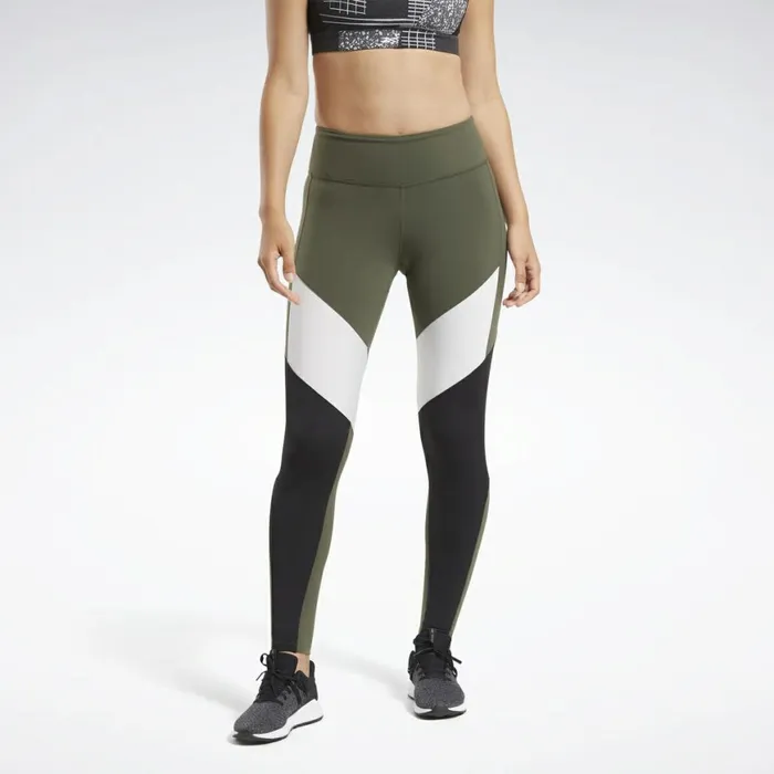 Leggings and Tights Womens Reebok Lux 2 Leggings Poplar Green