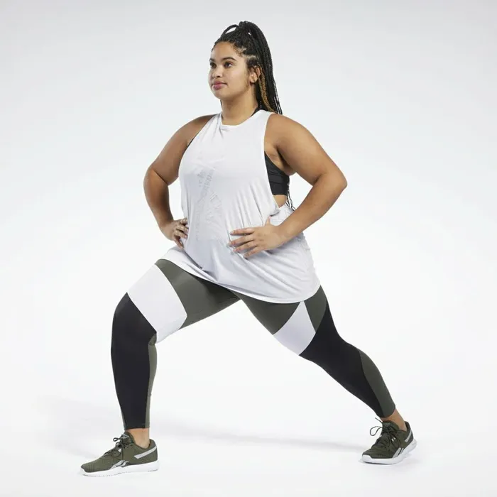 Leggings and Tights Womens Reebok Lux 2 Leggings Poplar Green