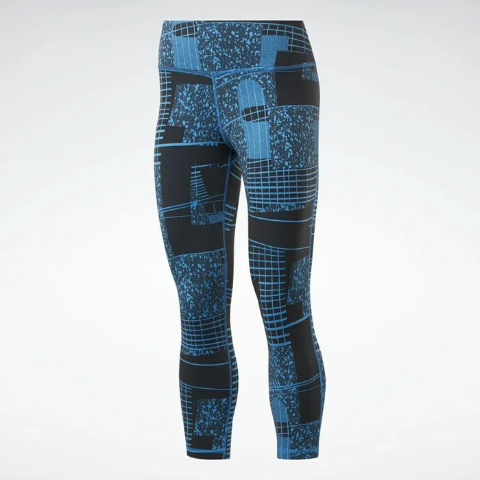Leggings and Tights Womens Reebok Lux 34 Length 2 Leggings Black