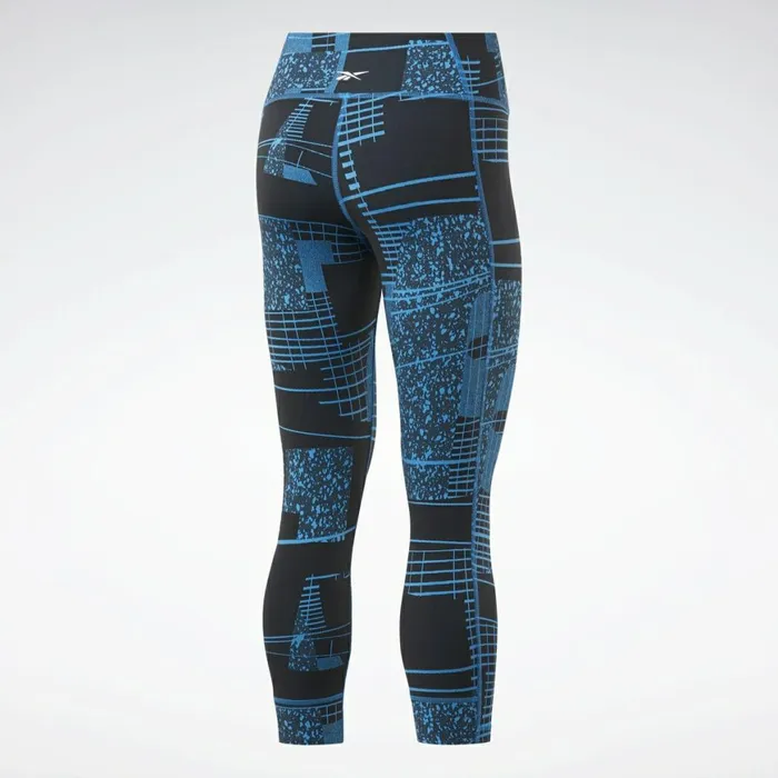 Leggings and Tights Womens Reebok Lux 34 Length 2 Leggings Black