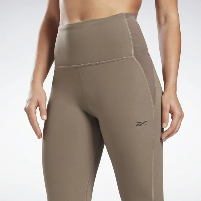 Leggings and Tights Womens Reebok Lux HighRise Perform Leggings Trek Grey