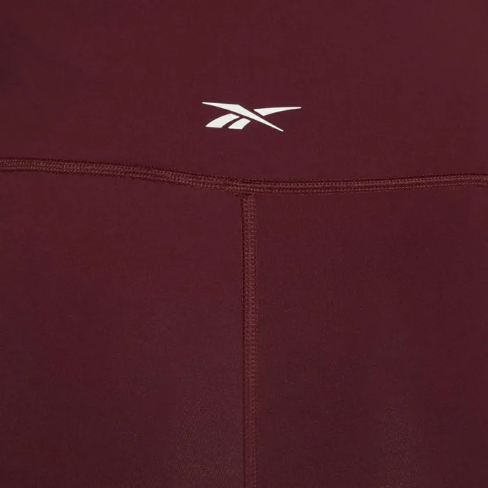 Leggings and Tights Womens Reebok Lux Maternity 2 Leggings Maroon