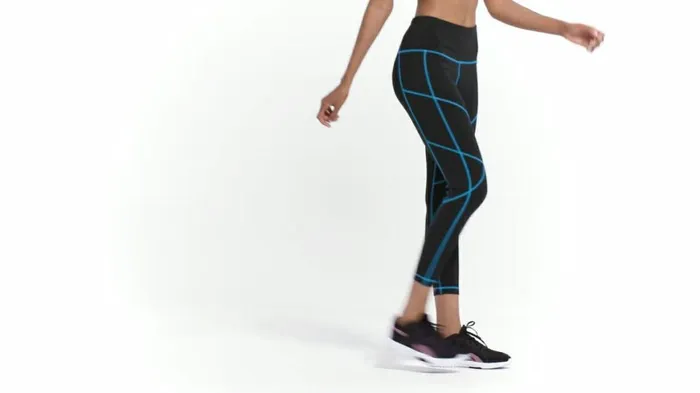 Leggings and Tights Womens Reebok Meet You There Leggings Vector Navy