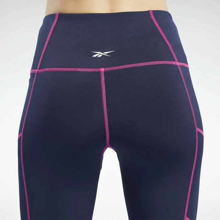 Leggings and Tights Womens Reebok Meet You There Leggings Vector Navy