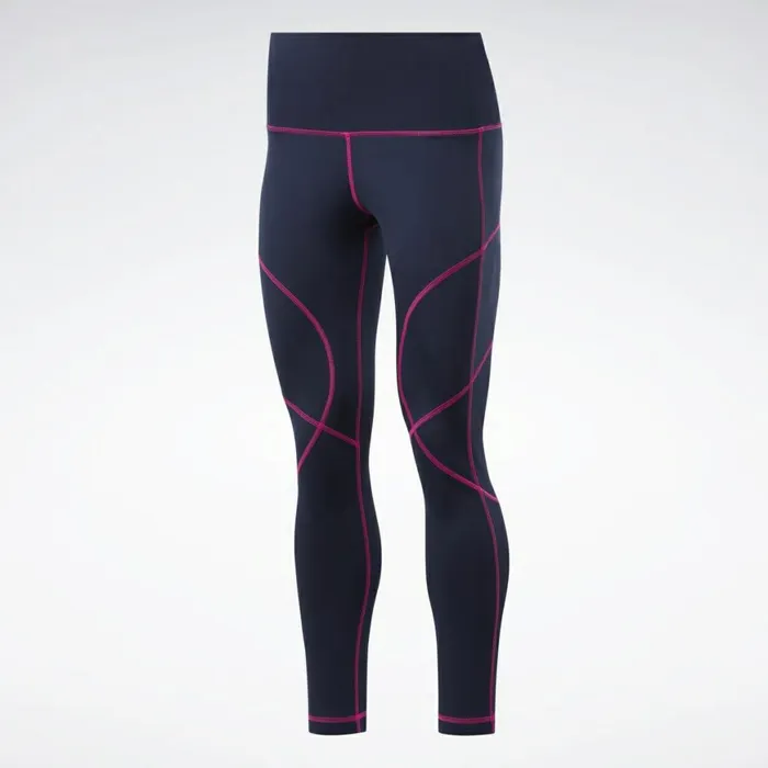 Leggings and Tights Womens Reebok Meet You There Leggings Vector Navy