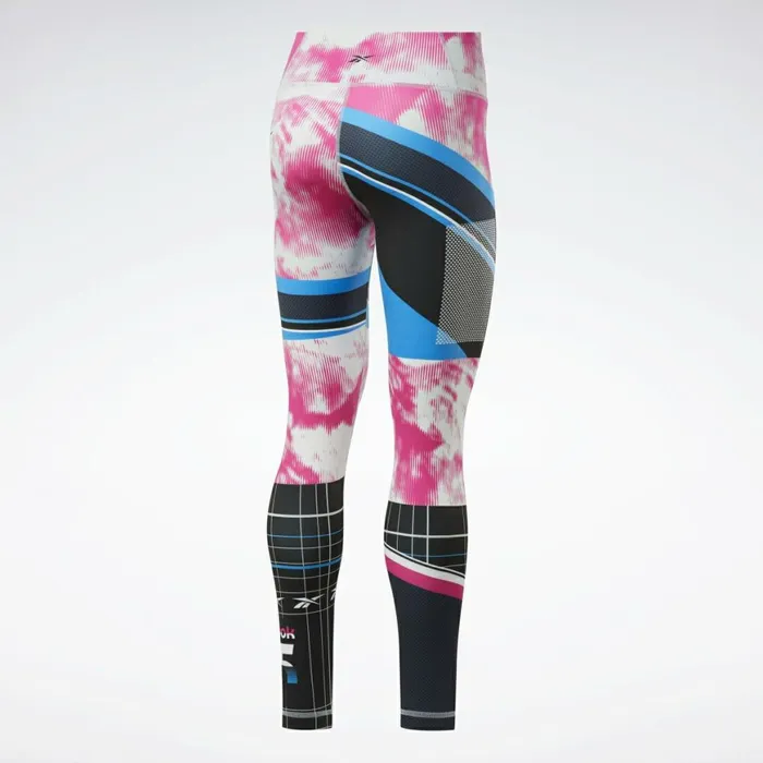 Leggings and Tights Womens Reebok MYT Engineered Leggings Black