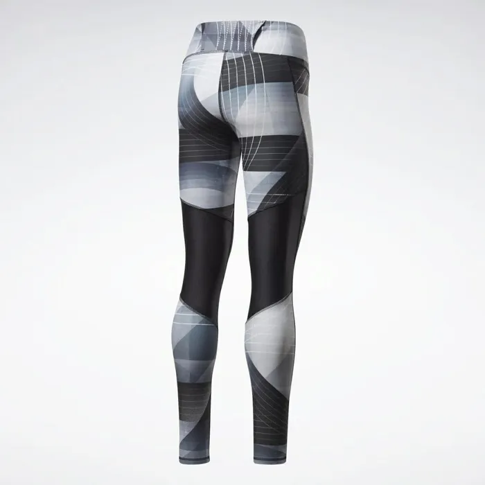 Leggings and Tights Womens Reebok Running Lux Bold Leggings Black