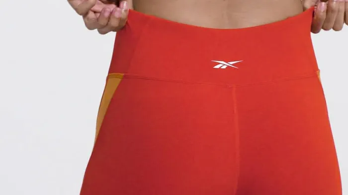 Leggings and Tights Womens Reebok Workout Ready Vector Leggings Gravity Grey
