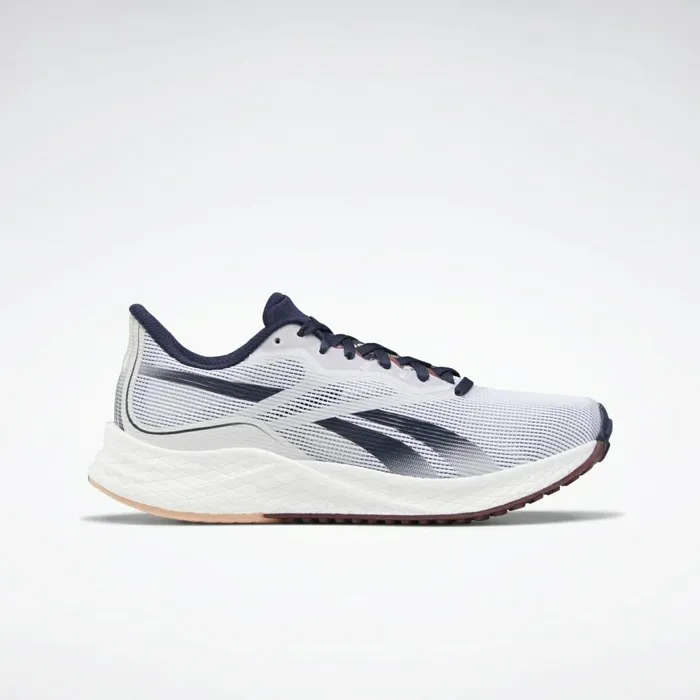 Les Mills Womens Reebok Les Mills Floatride Energy 3 Shoes White Vector Navy Rich Red