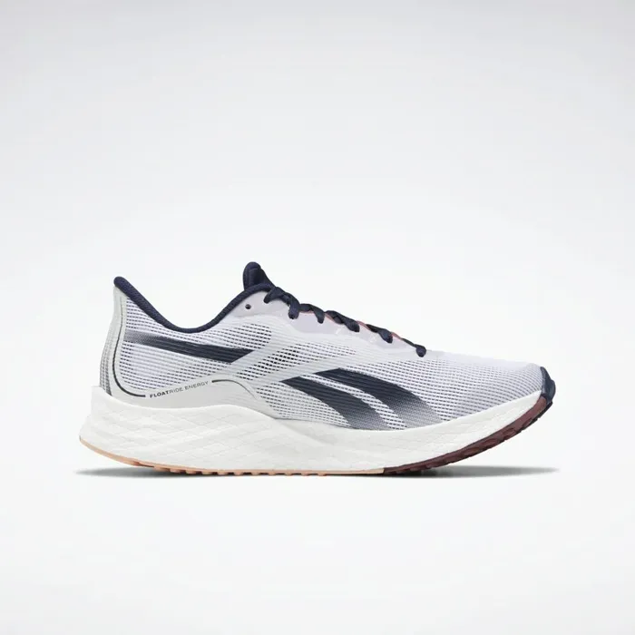 Les Mills Womens Reebok Les Mills Floatride Energy 3 Shoes White Vector Navy Rich Red