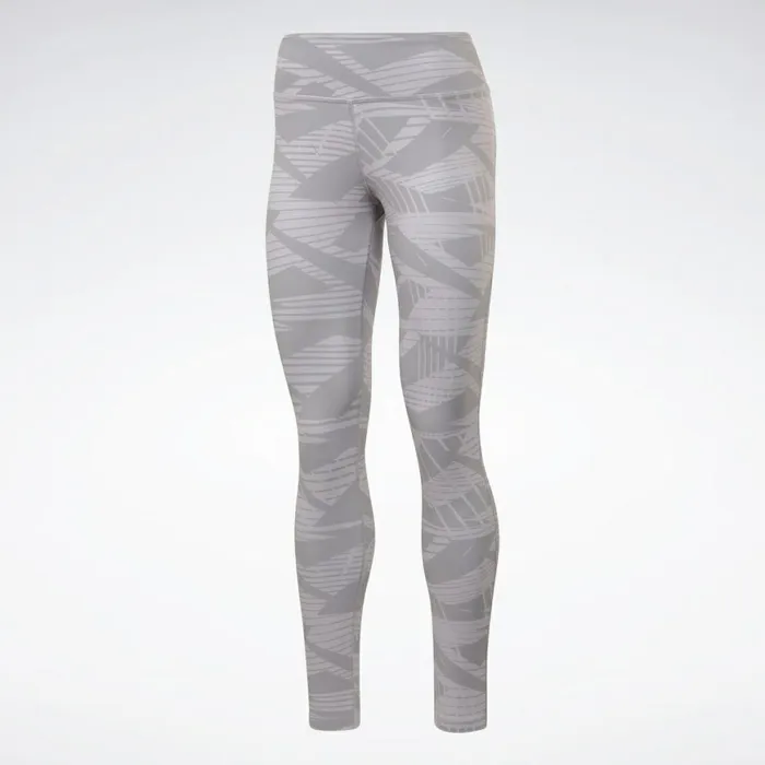 Les Mills Womens Reebok Les Mills Lux Bold 2 Leggings Gravity Grey