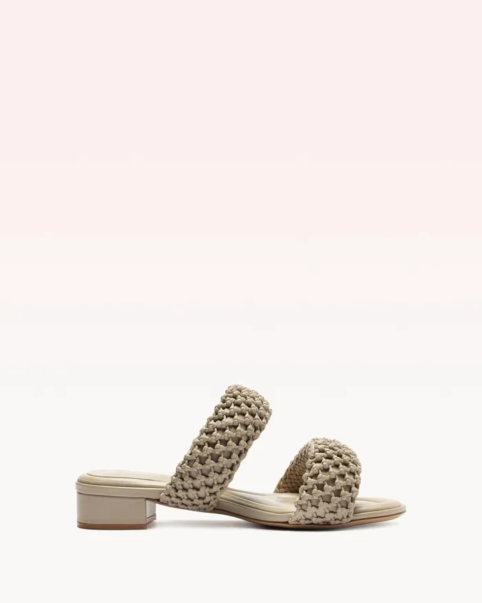 Lilla Woven 30 Chalk Women Alexandre Birman Flats