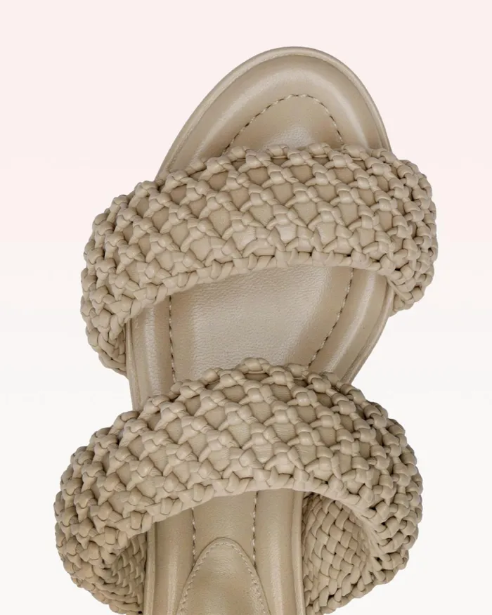 Lilla Woven 30 Chalk Women Alexandre Birman Flats
