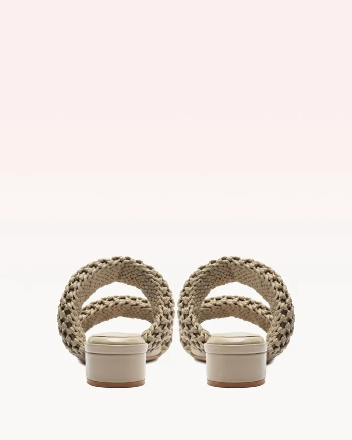 Lilla Woven 30 Chalk Women Alexandre Birman Flats