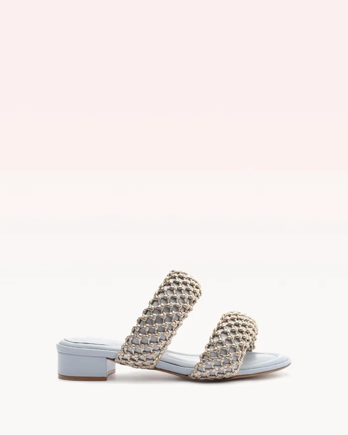 Lilla Woven 30 Serene Blue Women Alexandre Birman Flats