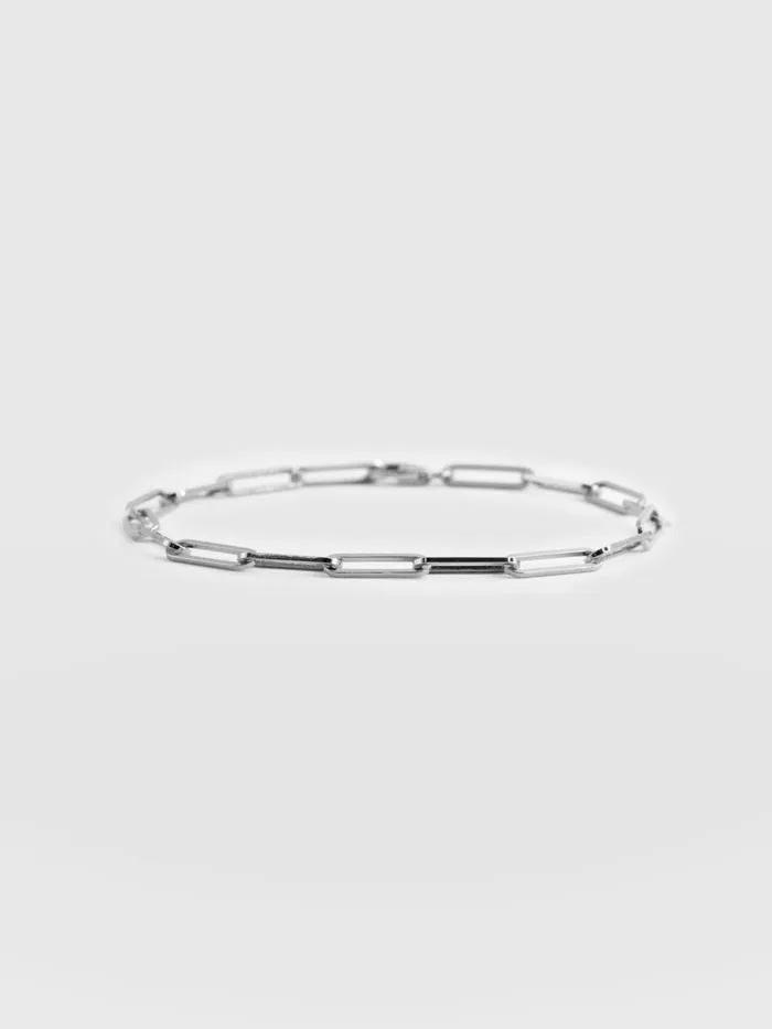 Link Chain Bracelet 8211 Silver Silver Women Saint And Sofia Bracelets