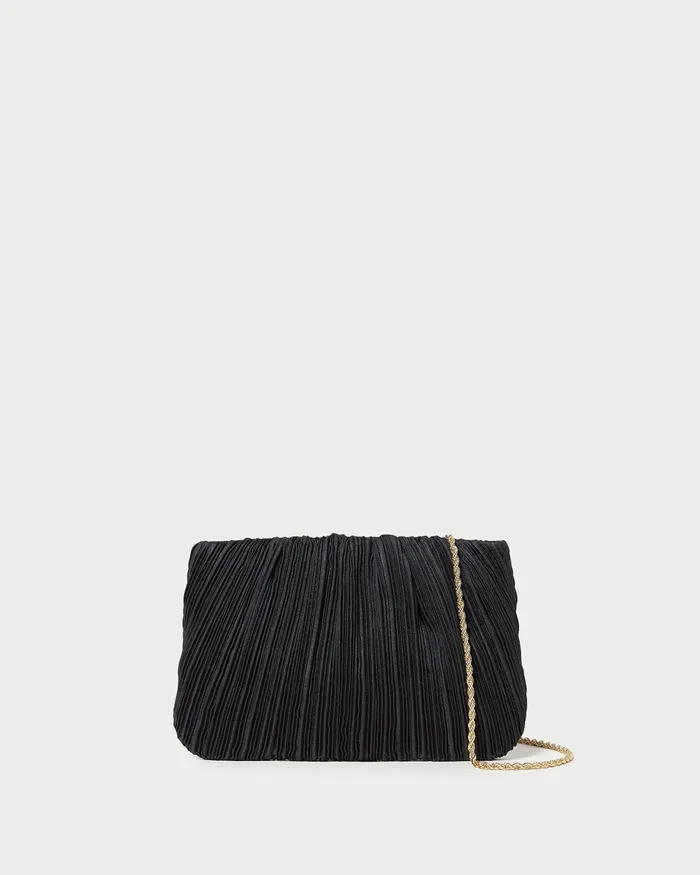 Loeffler Randall Brit Black Flat Pleated Clutch L Clutches L Handbags Women Clutches Loeffler Randall Brit Black Flat Pleated Clutch L Clutches L Handbags Women Clutches
