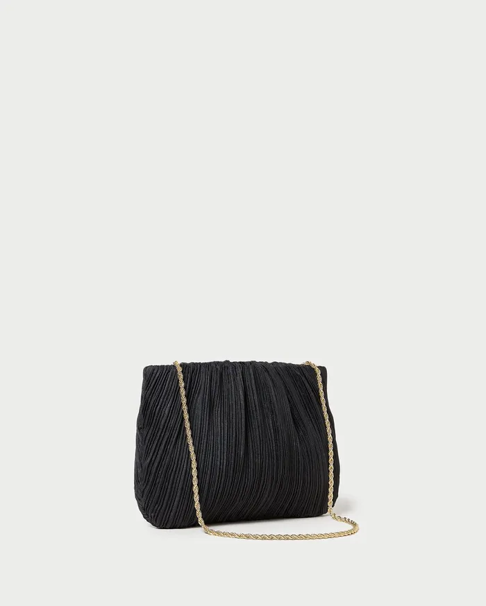 Loeffler Randall Brit Black Flat Pleated Clutch L Clutches L Handbags Women Clutches Loeffler Randall Brit Black Flat Pleated Clutch L Clutches L Handbags Women Clutches
