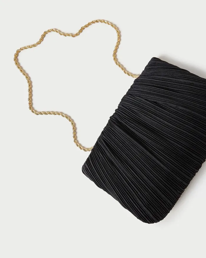 Loeffler Randall Brit Black Flat Pleated Clutch L Clutches L Handbags Women Clutches Loeffler Randall Brit Black Flat Pleated Clutch L Clutches L Handbags Women Clutches