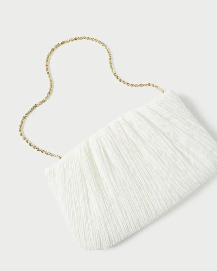 Loeffler Randall Brit White Lace Flat Clutch L Clutches L Handbags Women Clutches Loeffler Randall Brit White Lace Flat Clutch L Clutches L Handbags Women Clutches