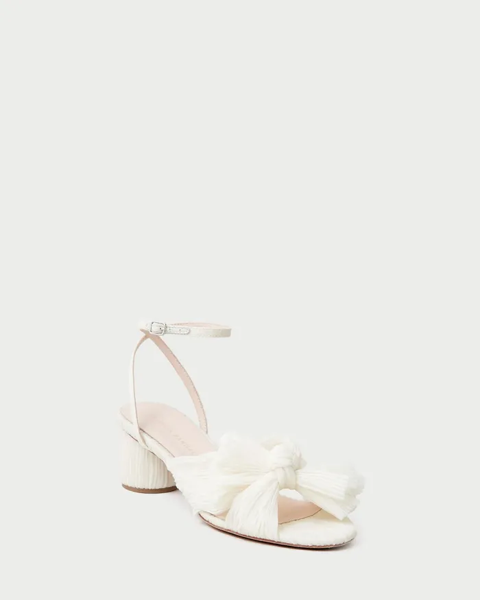 Loeffler Randall Dahlia Blue Bow Low Heel Women Heeled Sandals Loeffler Randall Dahlia Blue Bow Low Heel Women Heeled Sandals