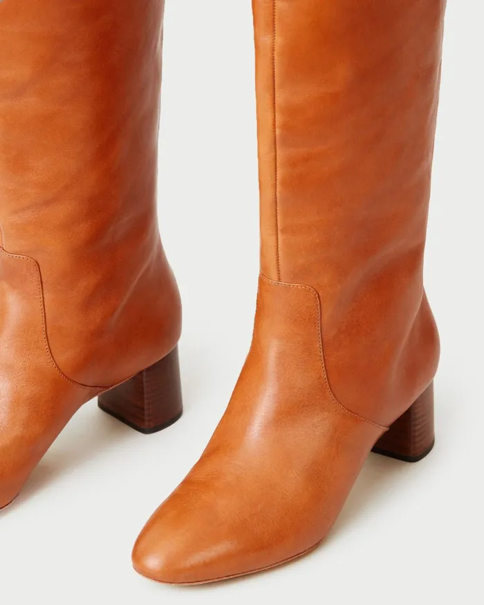 Loeffler Randall Gia Tall Boot Cognac Women Boots Loeffler Randall Gia Tall Boot Cognac Women Boots