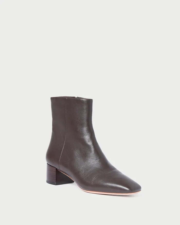 Loeffler Randall Ginny Dark Brown Leather Ankle Boot Women Boots Loeffler Randall Ginny Dark Brown Leather Ankle Boot Women Boots