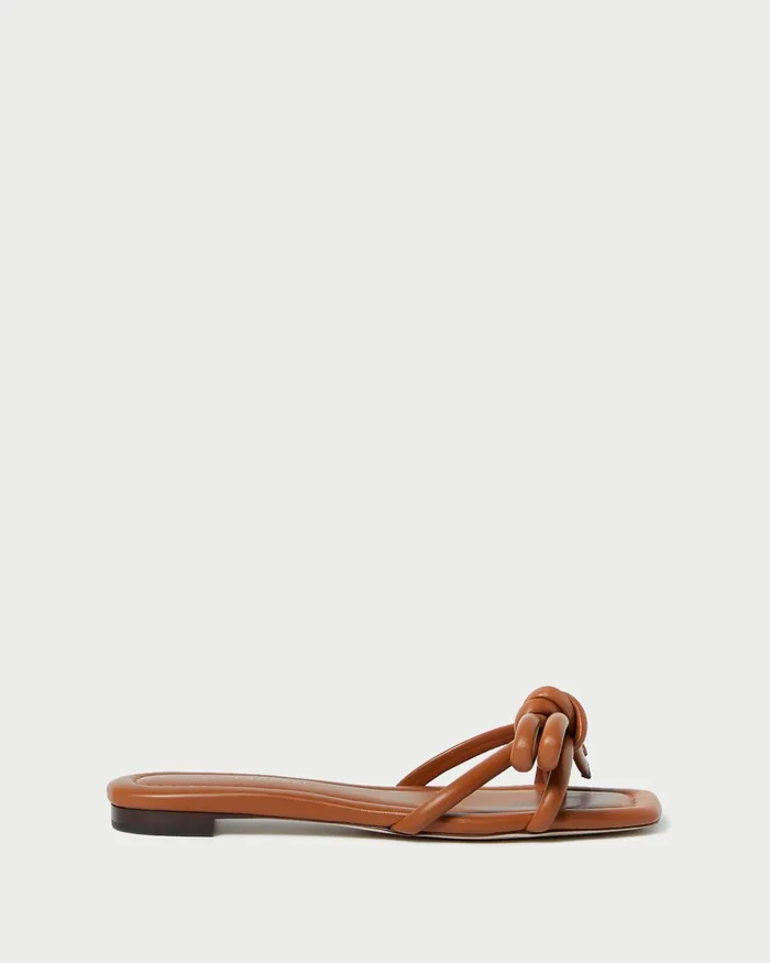 Loeffler Randall Hadley Timber Brown Bow Sandal L Flat Sandals L Footwear Women Flat Sandals Loeffler Randall Hadley Timber Brown Bow Sandal L Flat Sandals L Footwear Women Flat Sandals