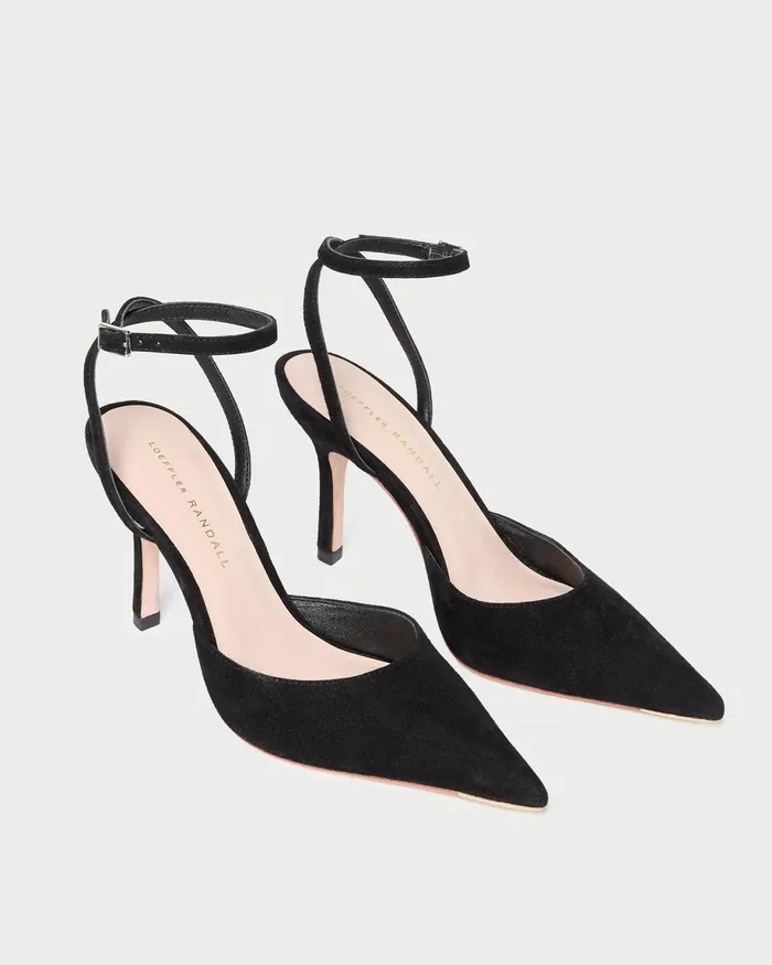 Loeffler Randall Jaden Black Suede Pump Women Pumps and Mules Loeffler Randall Jaden Black Suede Pump Women Pumps and Mules