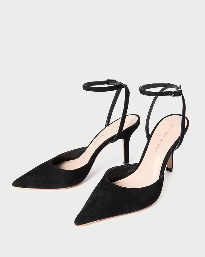 Loeffler Randall Jaden Black Suede Pump Women Pumps and Mules Loeffler Randall Jaden Black Suede Pump Women Pumps and Mules