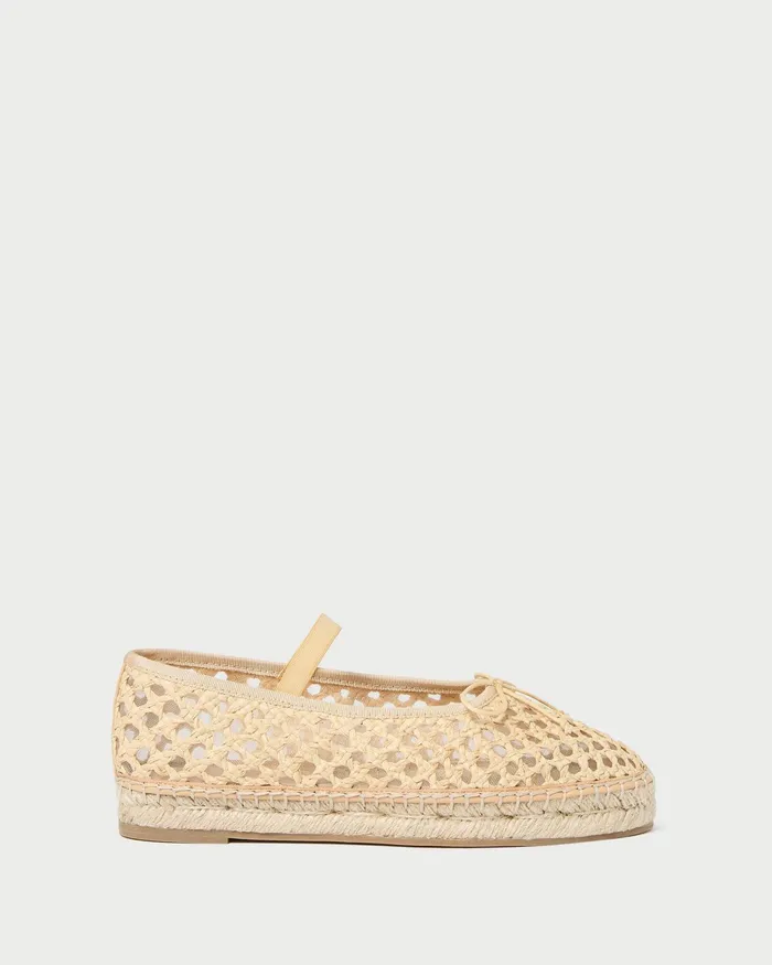 Loeffler Randall Kayla Natural Raffia Ballet Espadrille I Espadrilles I Footwear Women Flats and Loafers Loeffler Randall Kayla Natural Raffia Ballet Espadrille I Espadrilles I Footwear Women Flats and Loafers