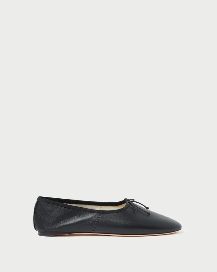 Loeffler Randall Landon Black Leather Ballet Flat L Flats L Footwear Women Flats and Loafers Loeffler Randall Landon Black Leather Ballet Flat L Flats L Footwear Women Flats and Loafers