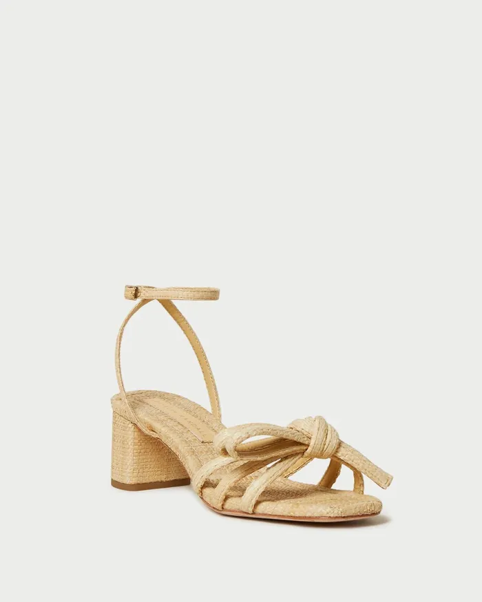 Loeffler Randall Mikel Natural Bow MidHeel Sandal L Heeled Sandals L Footwear Women Heeled Sandals Loeffler Randall Mikel Natural Bow MidHeel Sandal L Heeled Sandals L Footwear Women Heeled Sandals