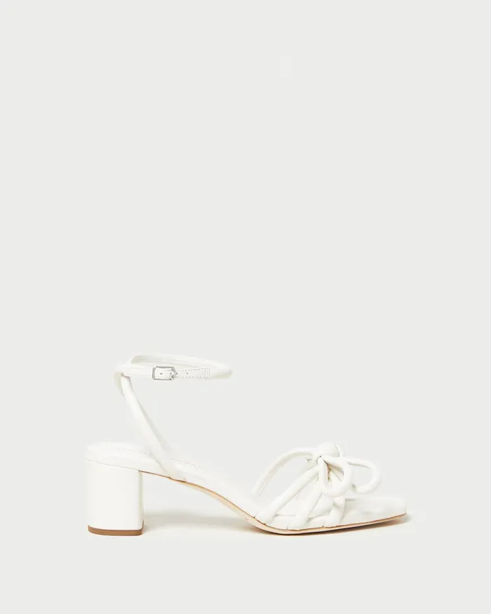 Loeffler Randall Mikel White Bow MidHeel Sandal I Heeled Sandals I Footwear Women Heeled Sandals Loeffler Randall Mikel White Bow MidHeel Sandal I Heeled Sandals I Footwear Women Heeled Sandals