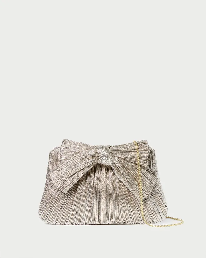 Loeffler Randall Rayne Champagne Bow Clutch L Clutches L Handbags Women Clutches Loeffler Randall Rayne Champagne Bow Clutch L Clutches L Handbags Women Clutches