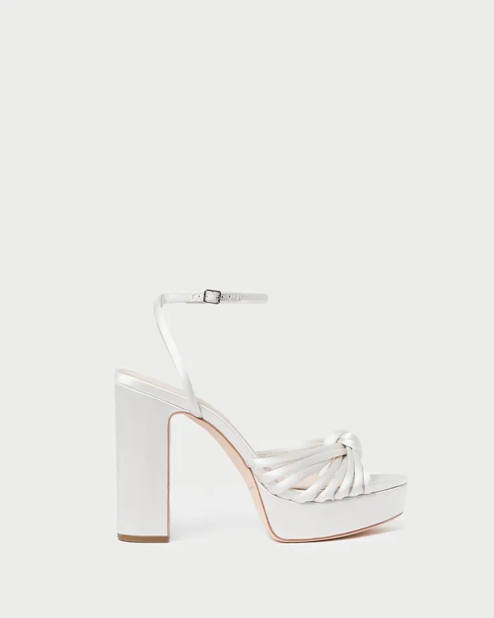 Loeffler Randall Rivka Cream Knot Platform Sandal L Heeled Sandals L Footwear Women Heeled Sandals Loeffler Randall Rivka Cream Knot Platform Sandal L Heeled Sandals L Footwear Women Heeled Sandals