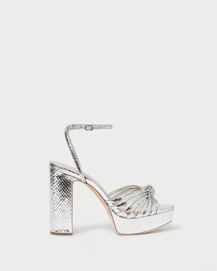 Loeffler Randall Rivka Silver Knot Platform Sandal L Heeled Sandals L Handbags Women Heeled Sandals Loeffler Randall Rivka Silver Knot Platform Sandal L Heeled Sandals L Handbags Women Heeled Sandals