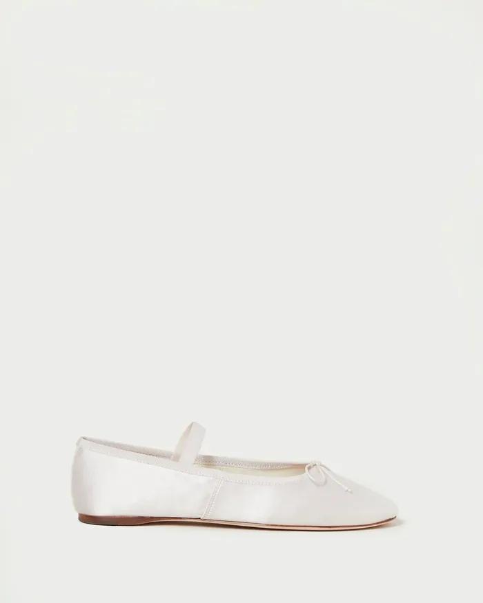 Loeffler Randall Shop The Leonie Cream Ballet Flat At Loefflerrandallcom Women Flats and Loafers Loeffler Randall Shop The Leonie Cream Ballet Flat At Loefflerrandallcom Women Flats and Loafers