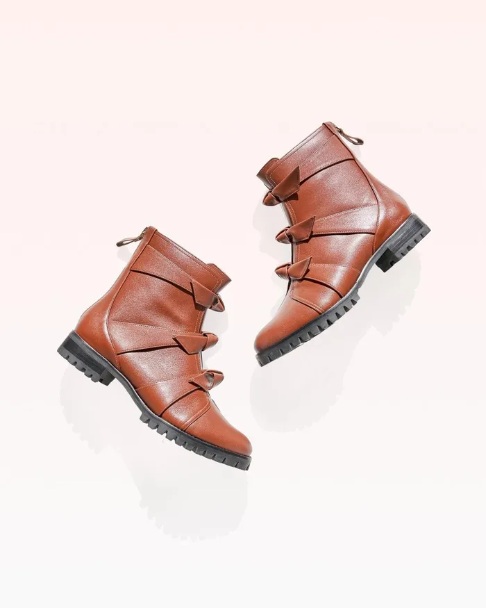 Lolita Waterproof Bootie Rum 8211 Waterproof Boots 8211 Designer Boots On Sale Rum Women Alexandre Birman Boots