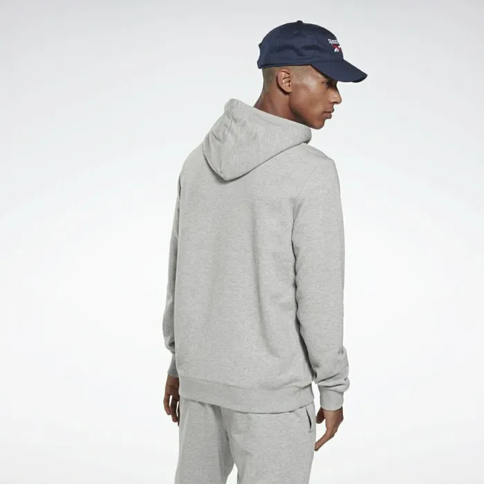 Loungewear Mens Reebok Identity Big Logo Hoodie Medium Grey Heather