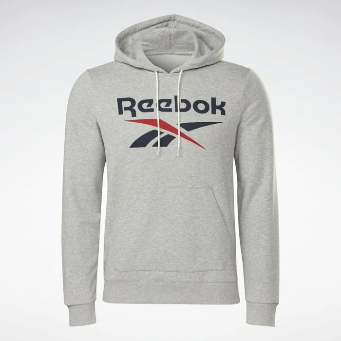 Loungewear Mens Reebok Identity Big Logo Hoodie Medium Grey Heather