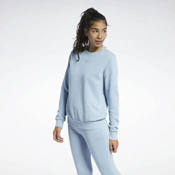 Loungewear Womens Reebok Classics Natural Dye Crew Sweatshirt Meteor Grey F17r Loungewear Womens Reebok Classics Natural Dye Crew Sweatshirt Meteor Grey F17r