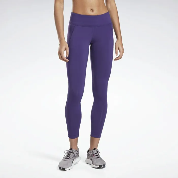 Loungewear Womens Reebok Lux Leggings Dark Orchid